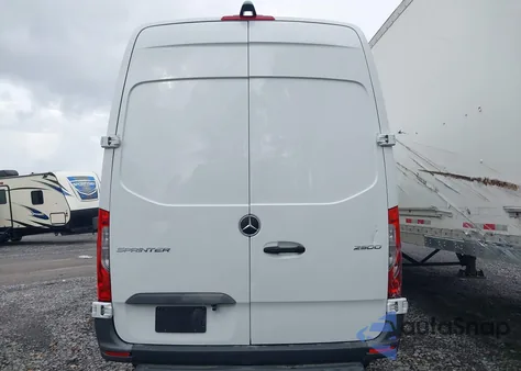 2023 Mercedes-Benz Sprinter 2500 Standard Roof 4-Cyl Gas from USA, damaged, VIN W1Y40BHY6PT130327